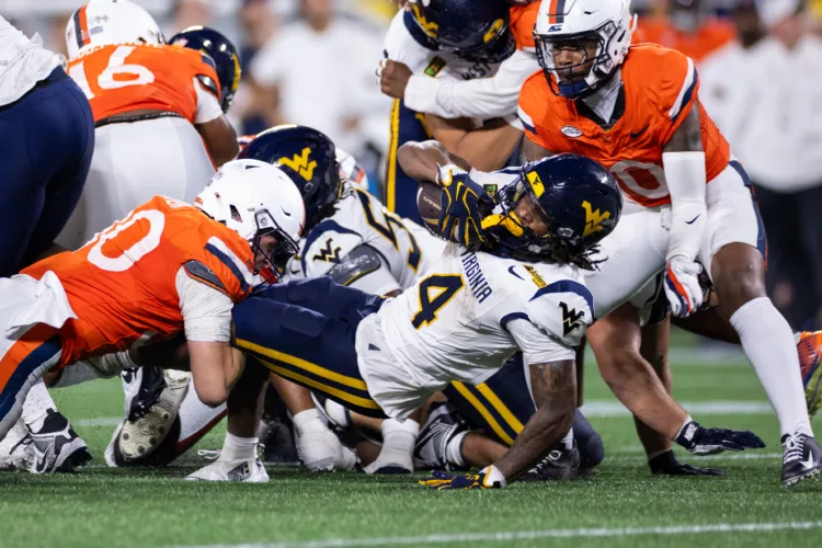 WVU's Offense Running Into Top Rushing Defenses In The Big 12 In Arizona